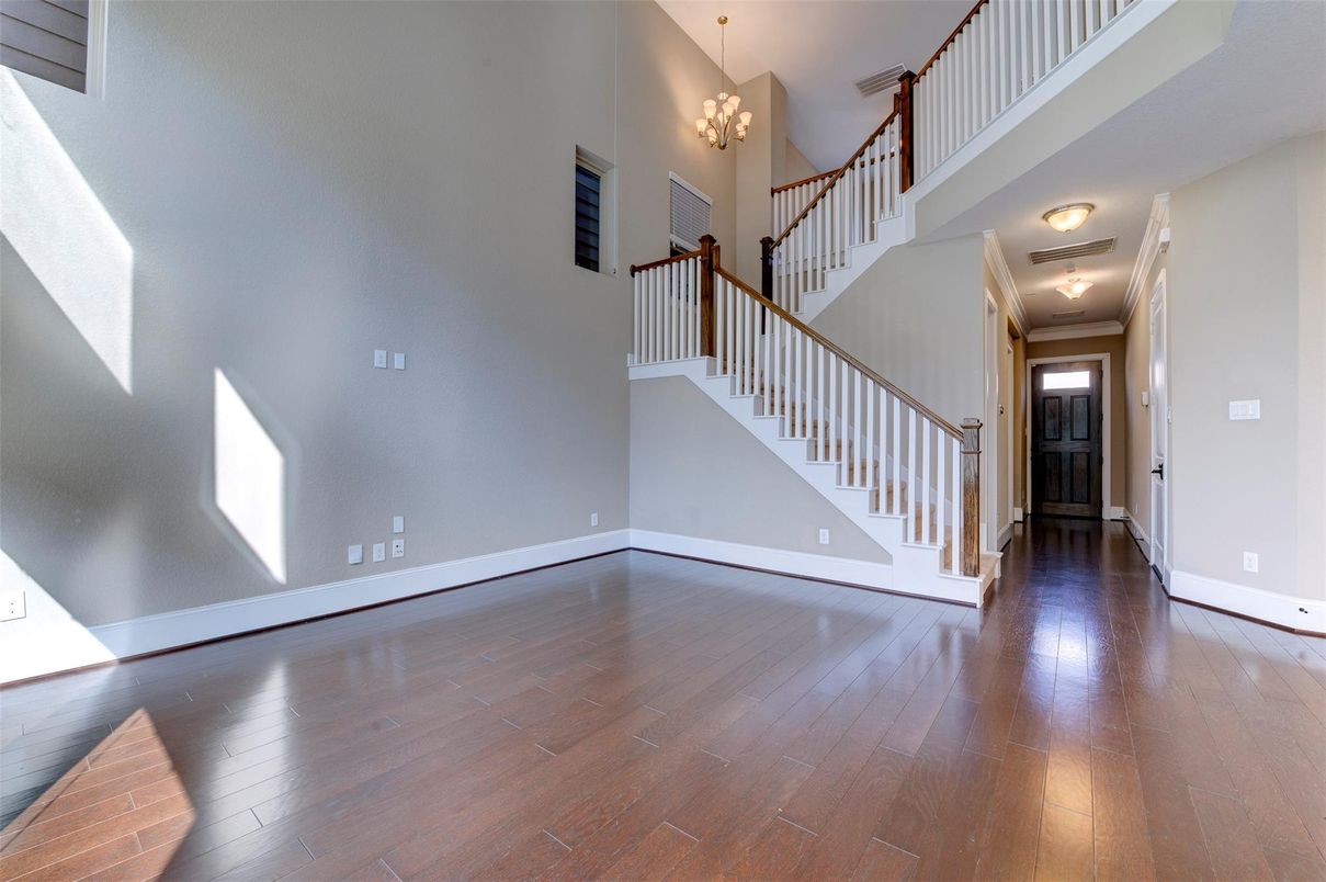 Chandelier, Interior, Wood Texture Flooring