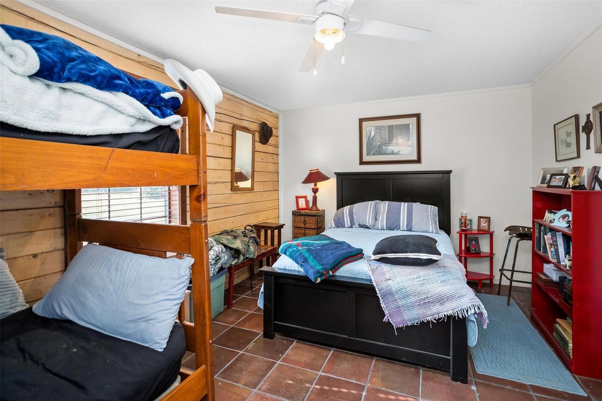 Bedroom, Interior, Wooden Walls