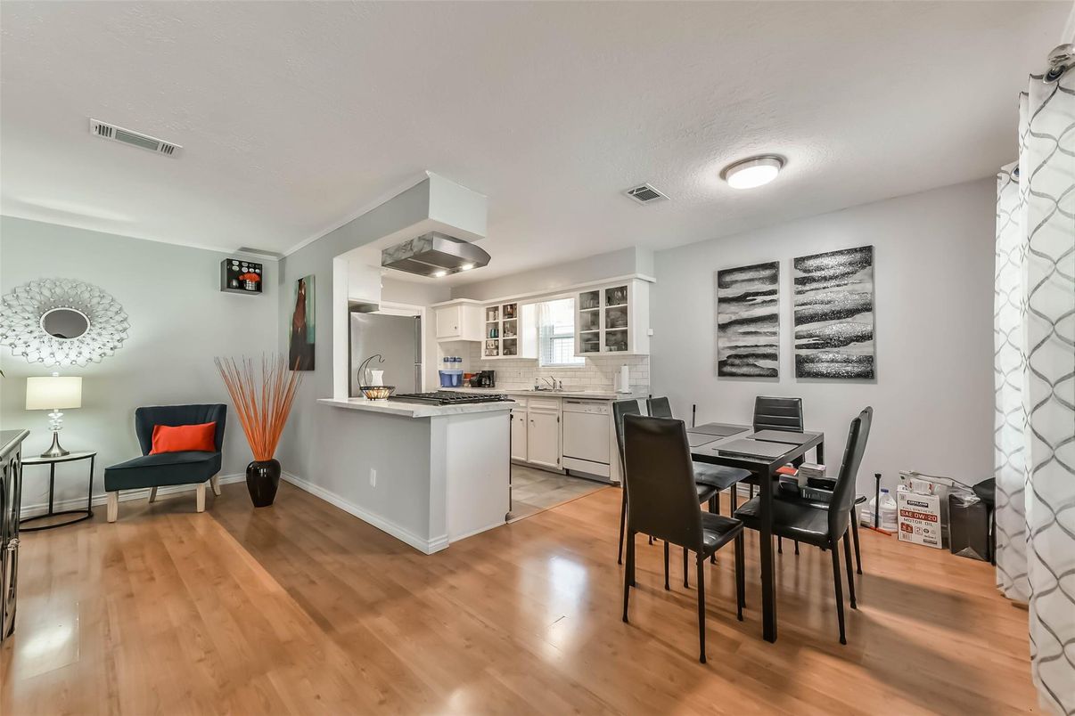 Dining room, Interior, Kitchen, Wood Texture Flooring