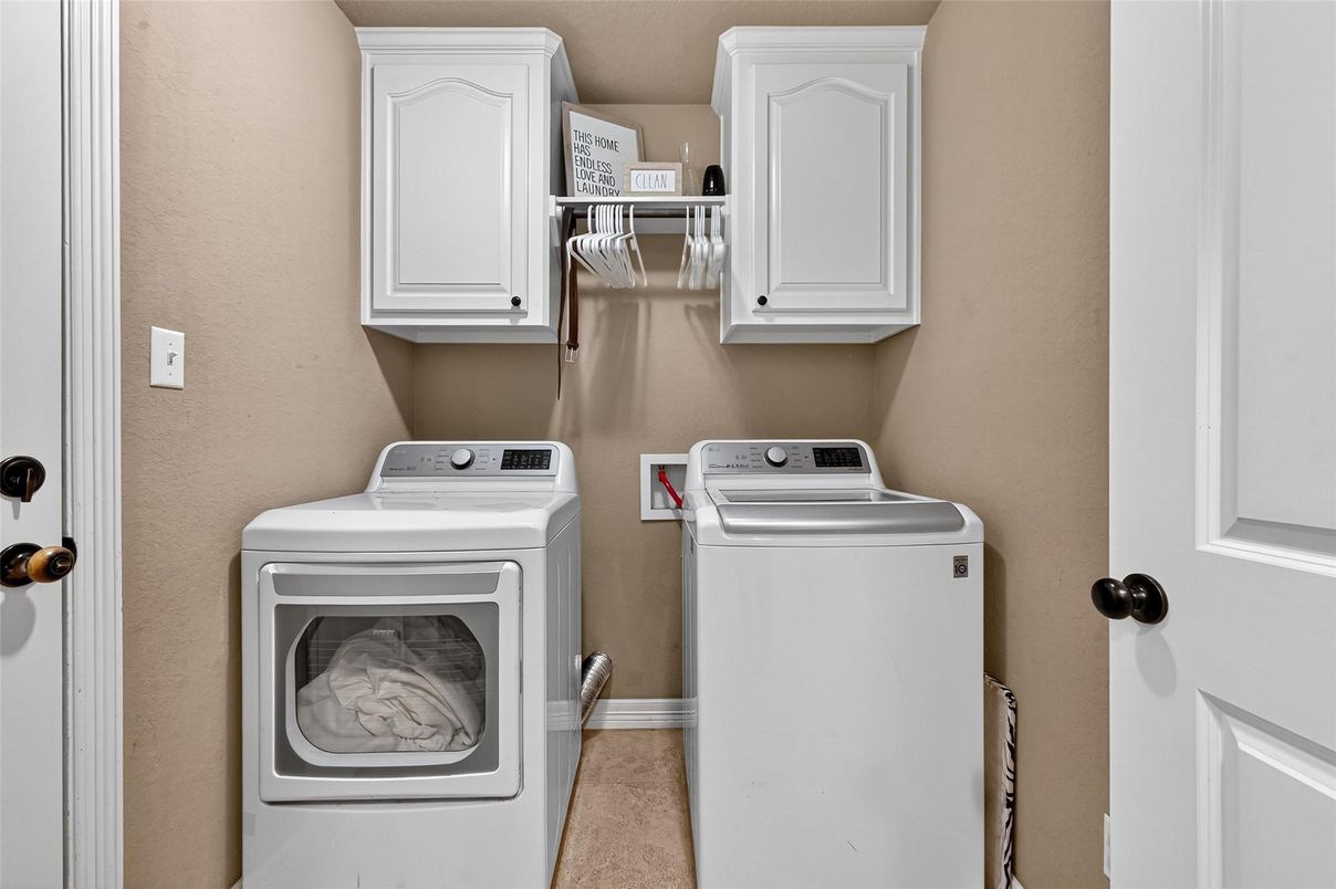 Interior, Washer