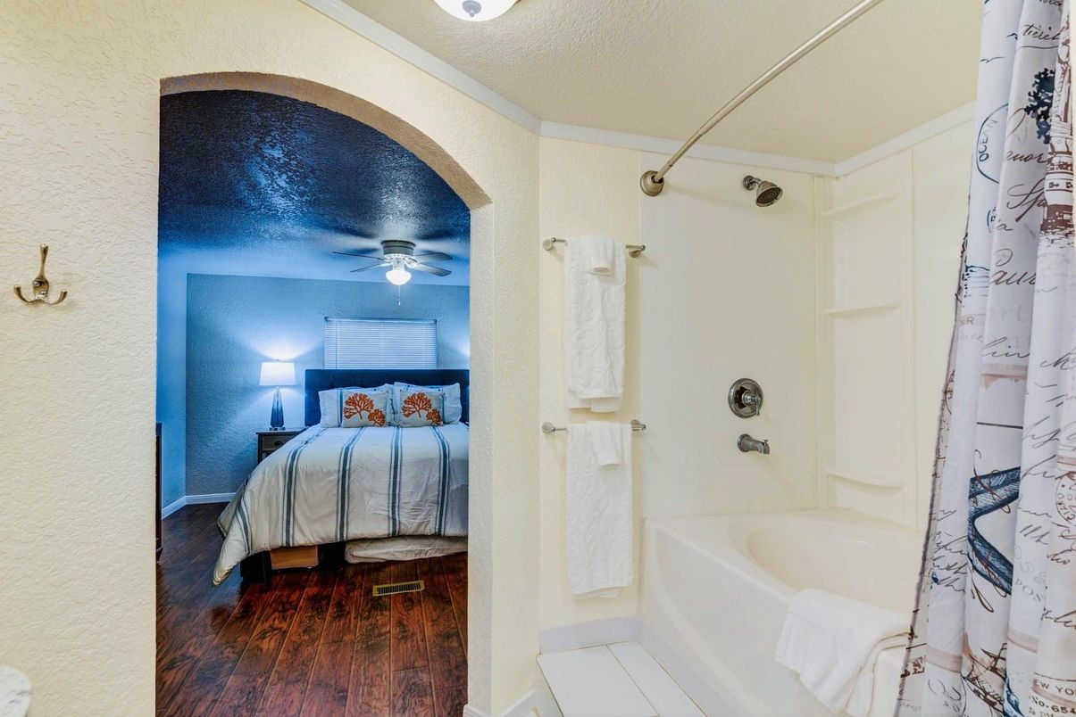 Bathroom, Bedroom, Interior, Wood Texture Flooring