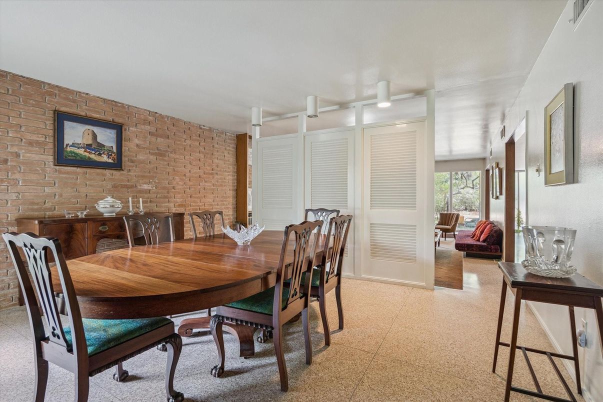 Dining room, Interior, Stone Walls