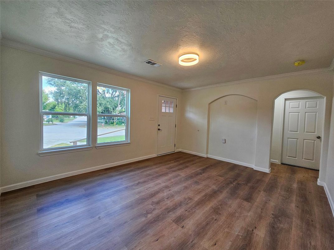 Empty room, Interior, Wood Texture Flooring