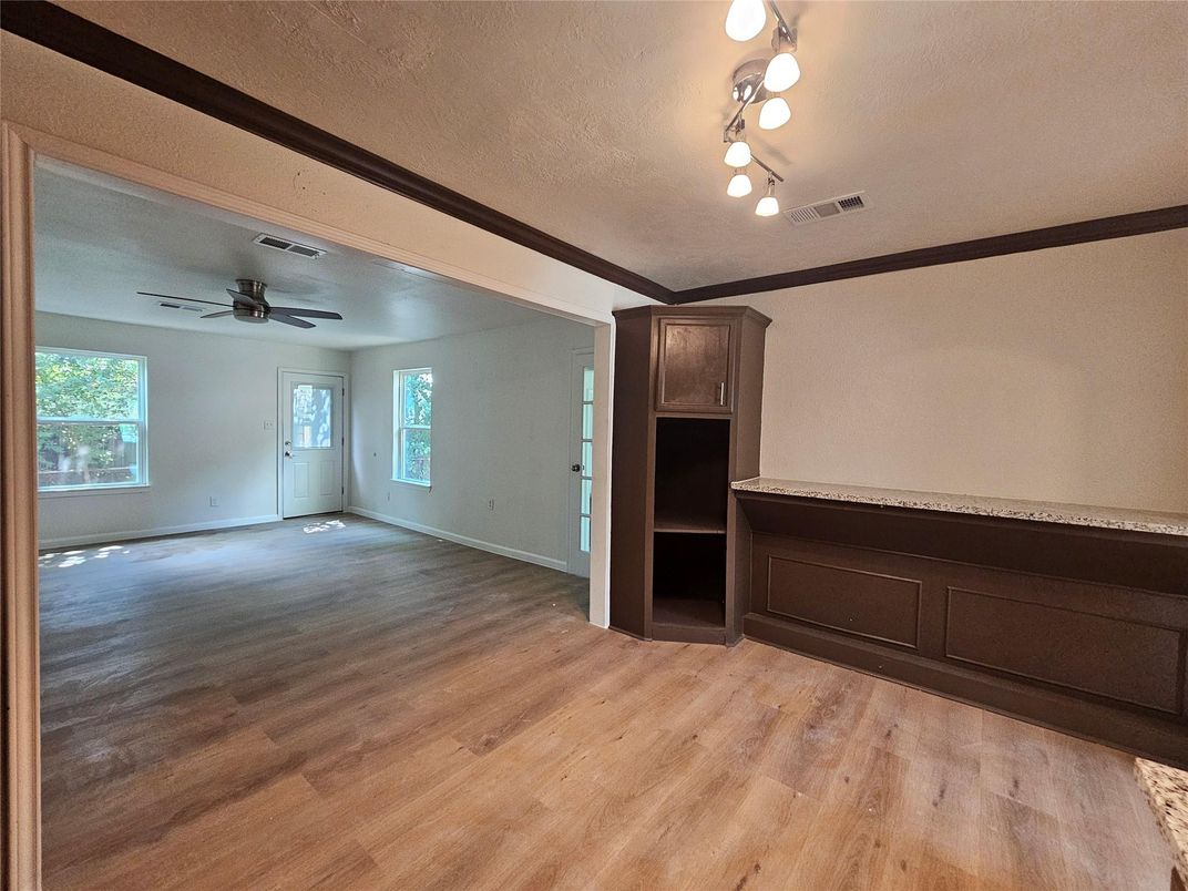 Empty room, Interior, Wood Texture Flooring
