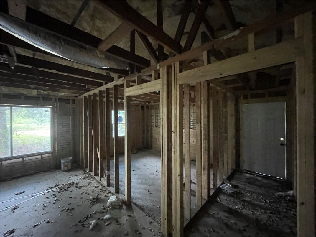 Interior, Wooden Beams