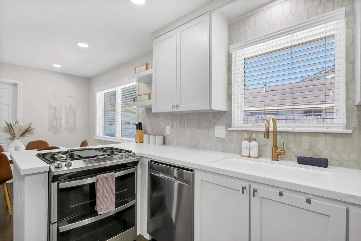 Interior, Kitchen, Recessed Lighting, Stainless Steel Appliances
