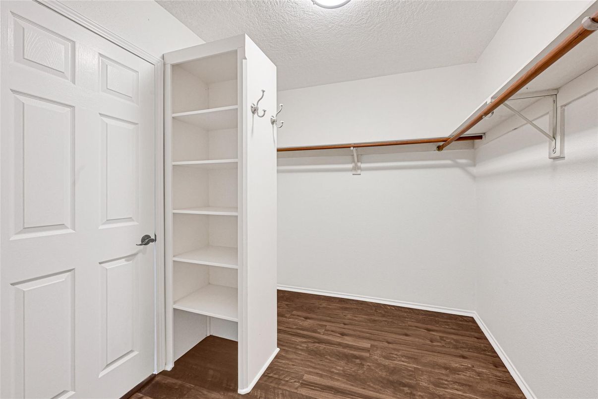 Interior, Walk-in Closets, Wood Texture Flooring