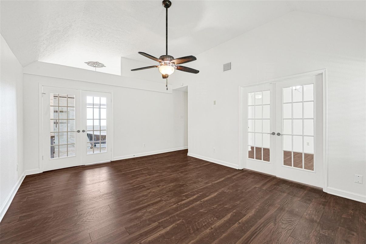 Empty room, Interior, Wood Texture Flooring