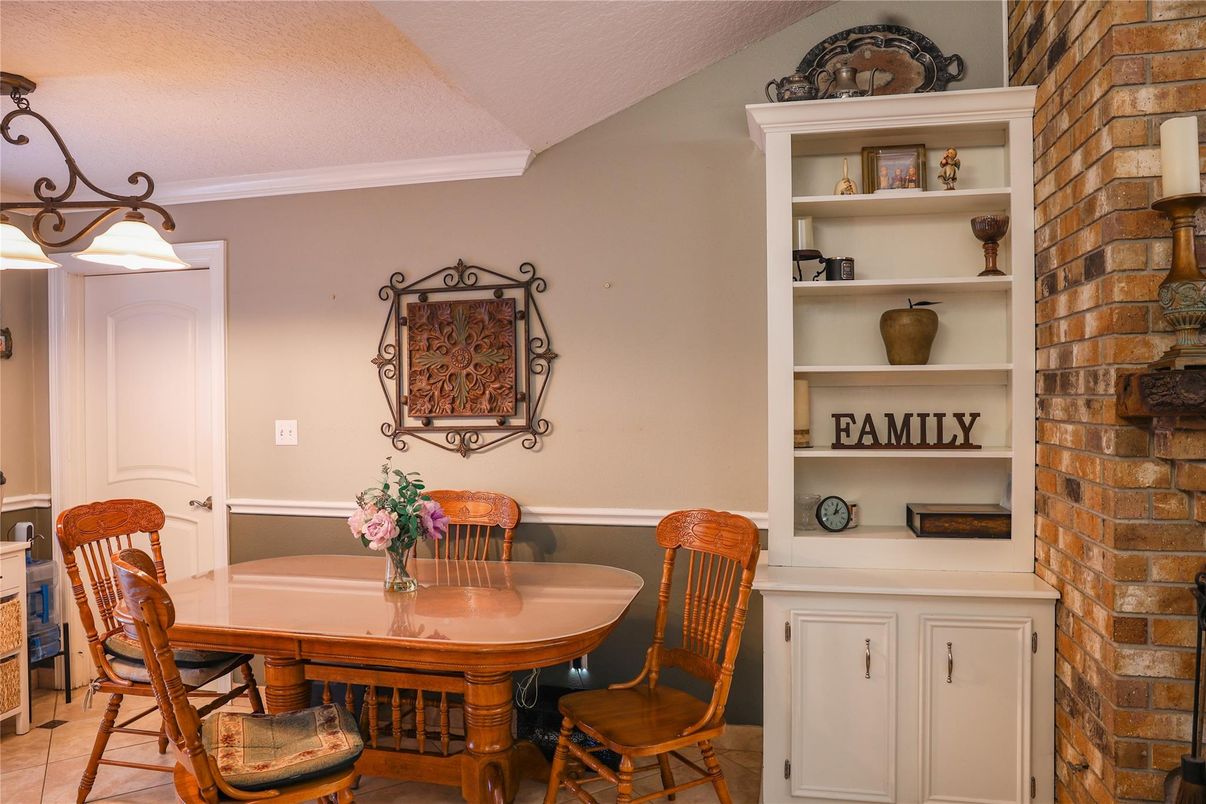 Dining room, Interior, Stone Walls
