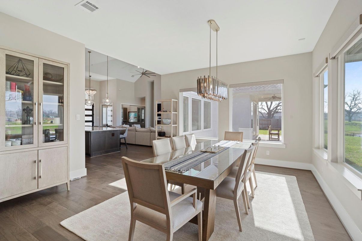 Chandelier, Dining room, Interior, Living room, Pendant Lights, Wood Texture Flooring