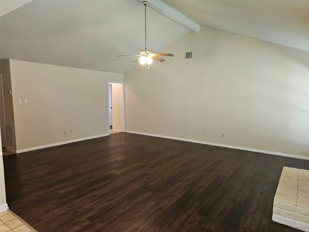 Empty room, Interior, Wood Texture Flooring