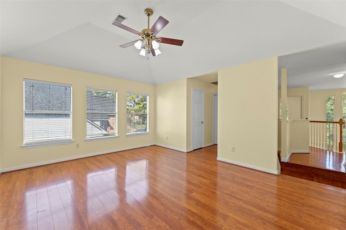 Empty room, Interior, Wood Texture Flooring