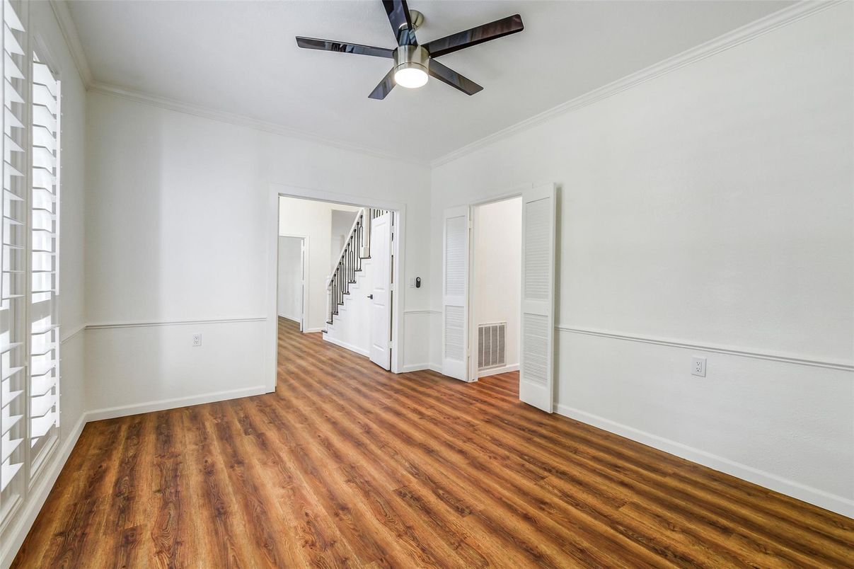 Empty room, Interior, Wood Texture Flooring