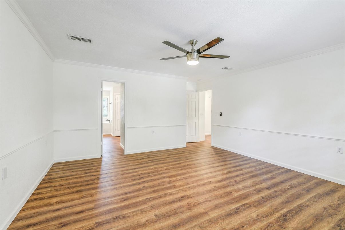 Empty room, Interior, Wood Texture Flooring