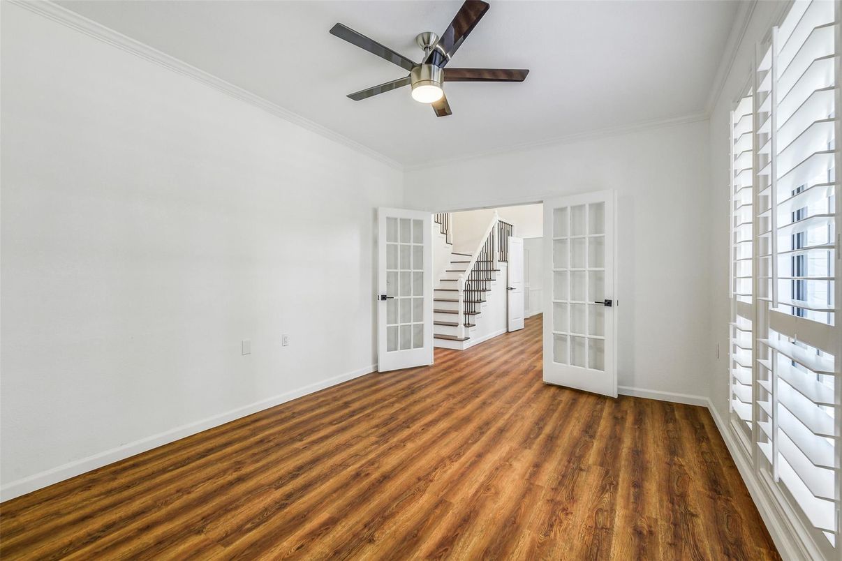 Empty room, Interior, Wood Texture Flooring