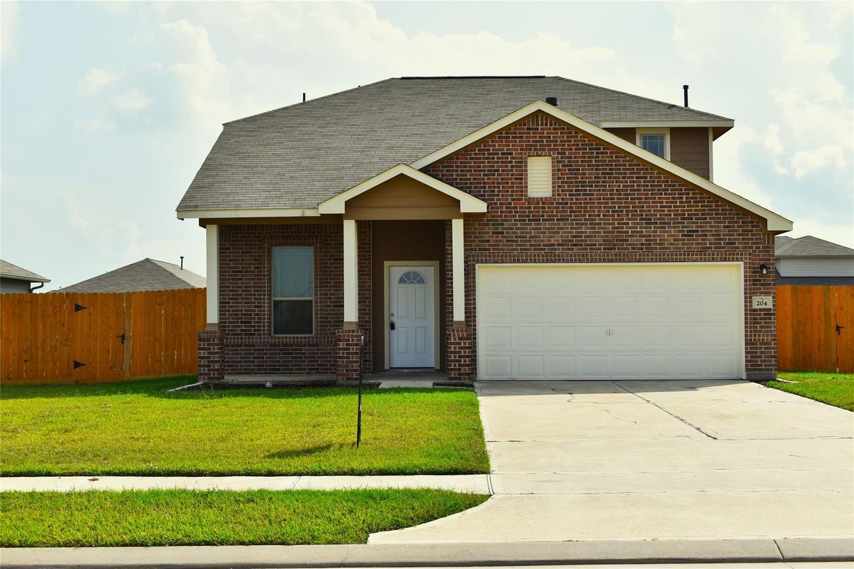 Attached, Exterior, Facade, Brick Facade, Brick Traditional