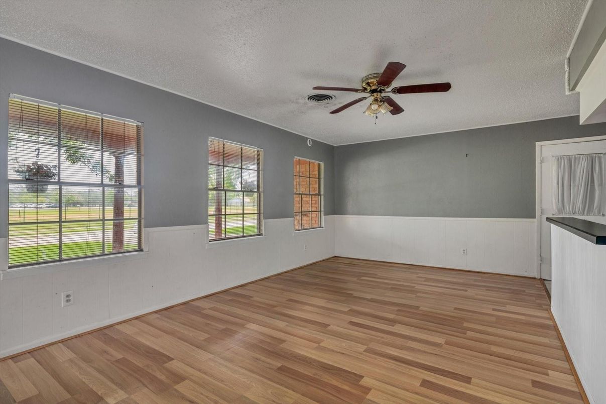 Empty room, Interior, Wood Texture Flooring