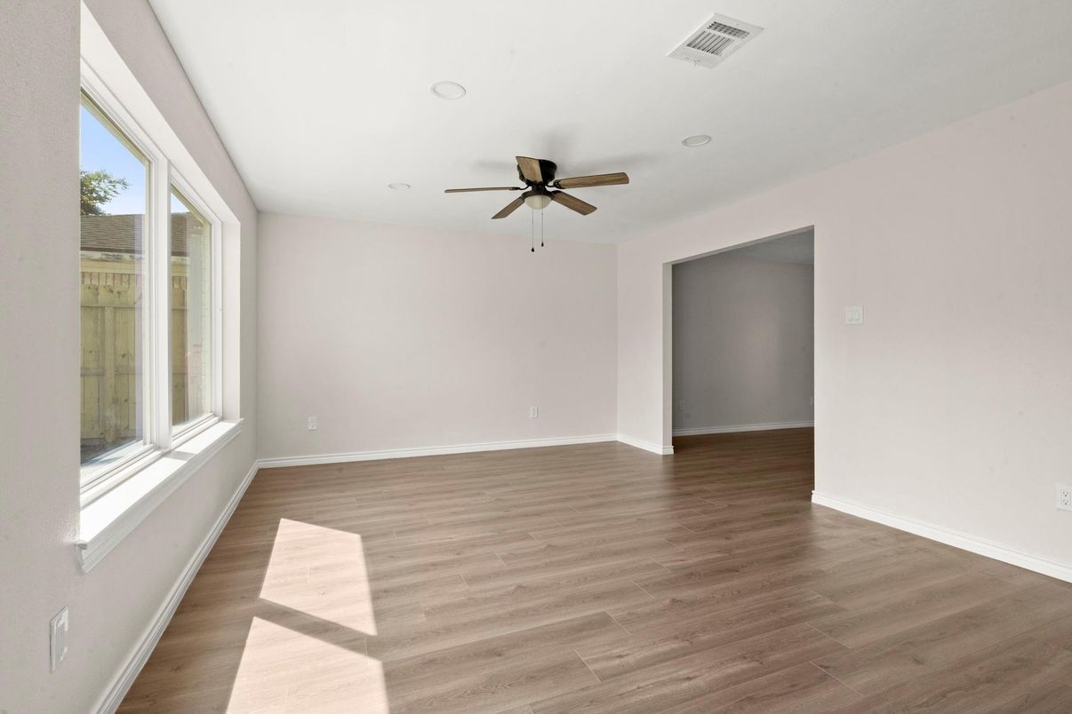 Empty room, Interior, Wood Texture Flooring