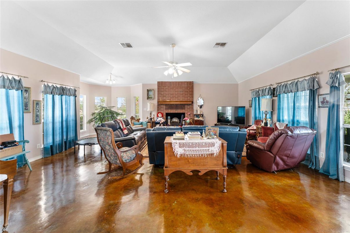 Fireplace, Interior, Living room