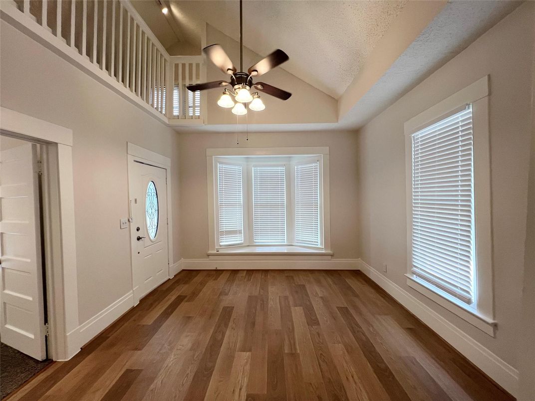 Empty room, Interior, Wood Texture Flooring