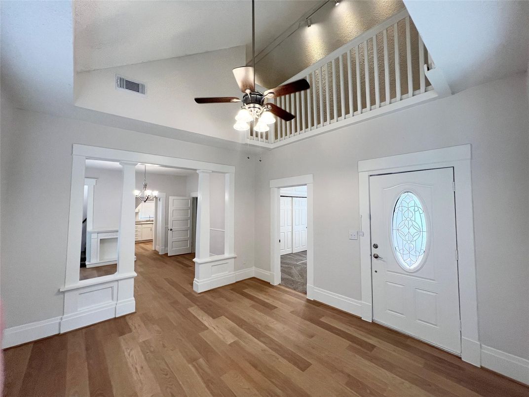 Chandelier, Interior, Pendant Lights, Wood Texture Flooring