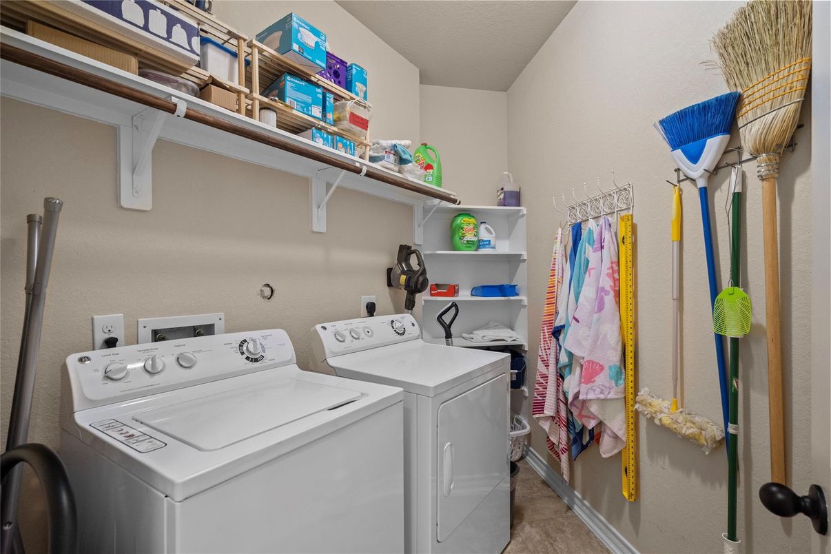 Interior, Washer