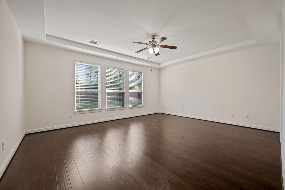 Empty room, Interior, Wood Texture Flooring