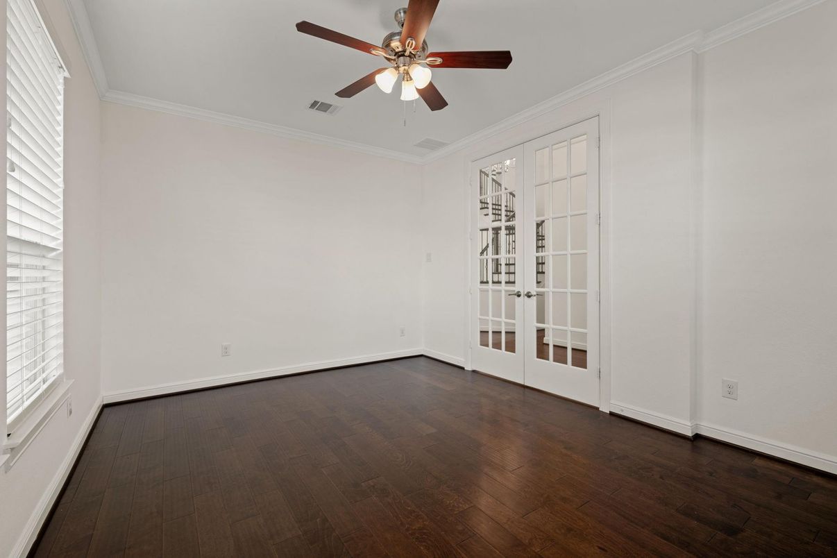 Empty room, Interior, Wood Texture Flooring