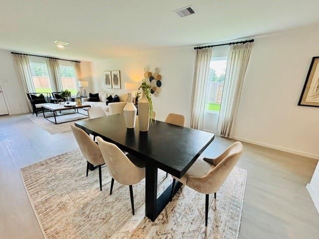 Dining room, Interior, Living room, Wood Texture Flooring