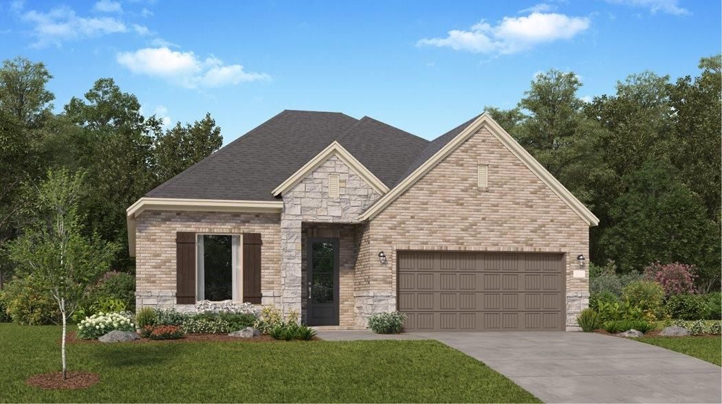 Attached, Exterior, Facade, Brick Facade, Brick Traditional