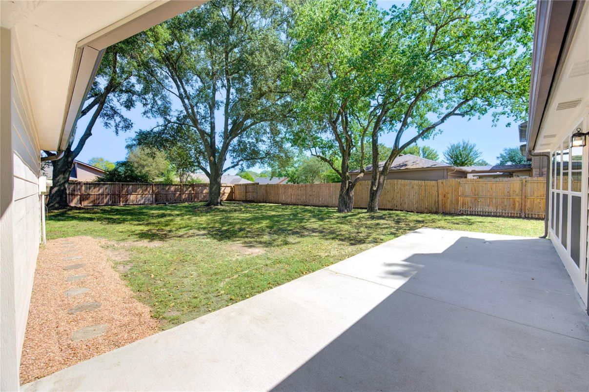 Backyard, Exterior