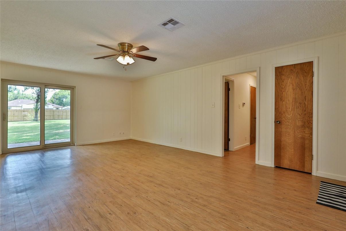 Empty room, Interior, Wood Texture Flooring