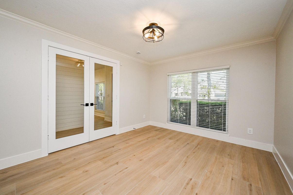 Empty room, Interior, Wood Texture Flooring