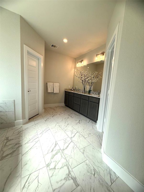 Interior, Marble, Recessed Lighting