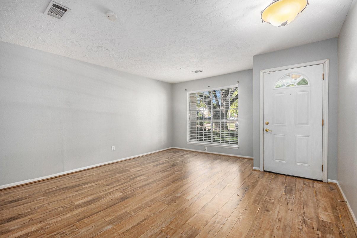 Empty room, Interior, Wood Texture Flooring