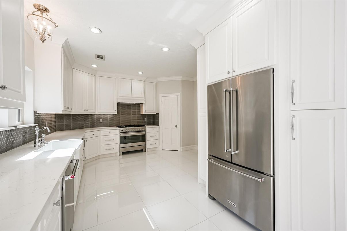 Interior, Kitchen, Recessed Lighting, Stainless Steel Appliances