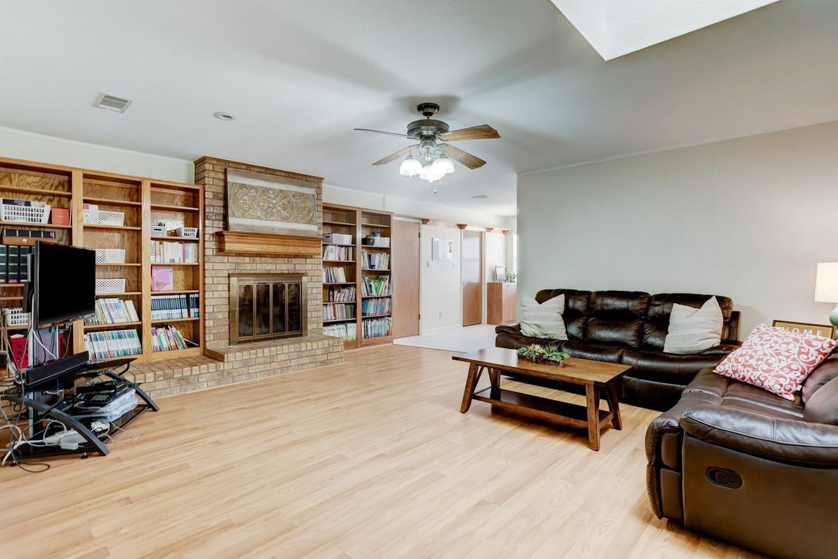 Fireplace, Interior, Living room, Wood Texture Flooring