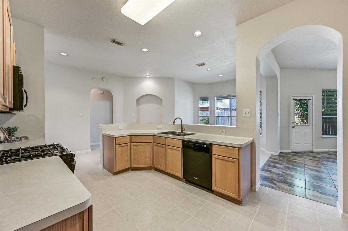 Interior, Kitchen, Recessed Lighting