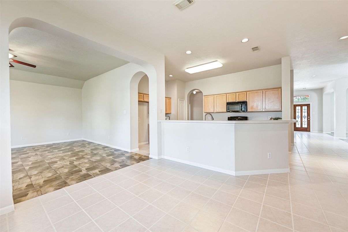 Interior, Kitchen, Recessed Lighting