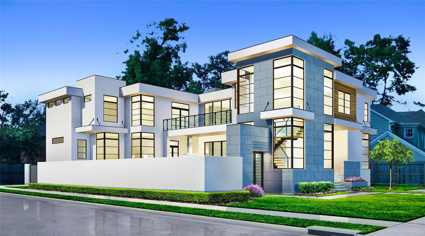 Backyard, Exterior, Facade, Modern
