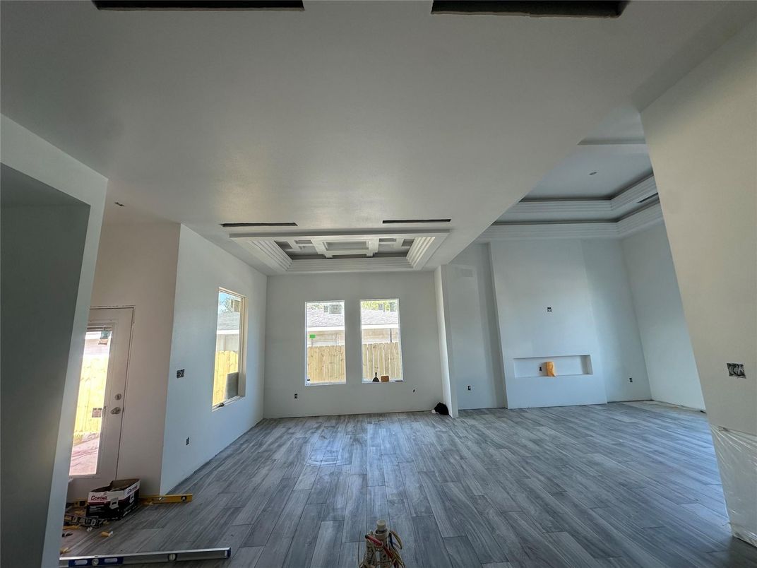 Empty room, Interior, Wood Texture Flooring