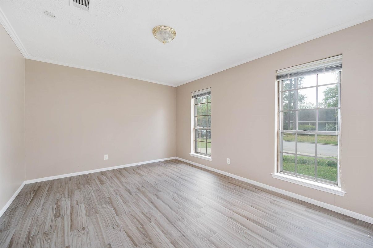 Empty room, Interior, Wood Texture Flooring