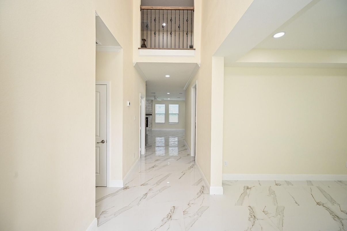 Interior, Marble, Recessed Lighting