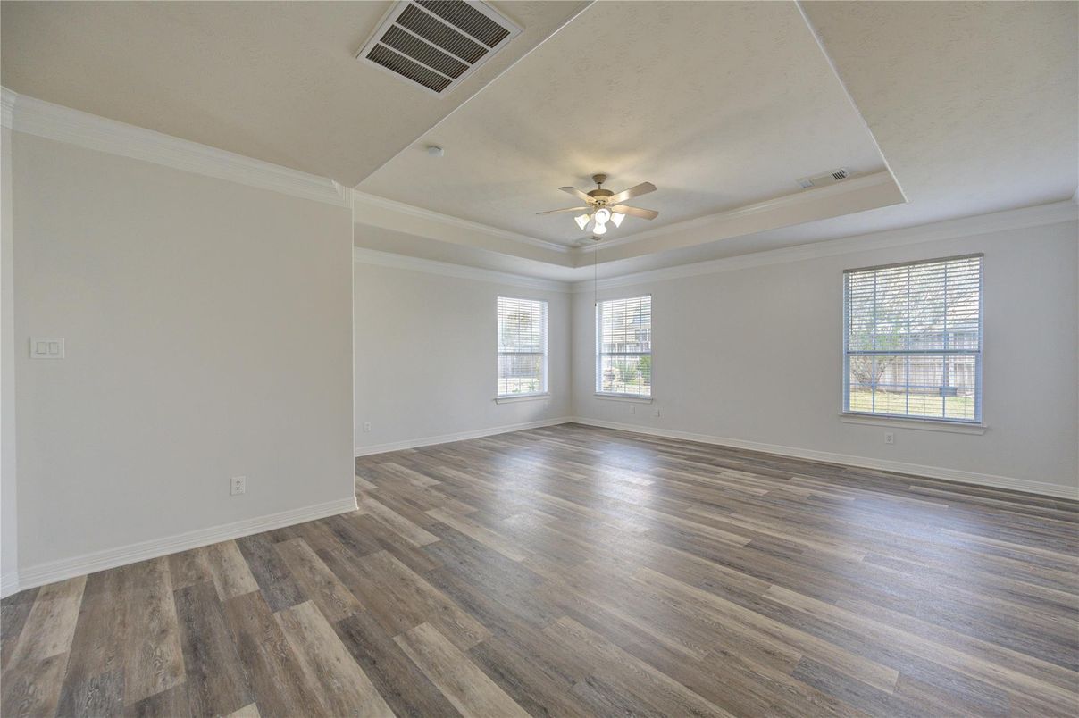 Empty room, Interior, Wood Texture Flooring