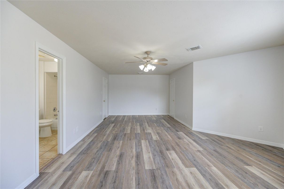 Bathroom, Empty room, Interior, Wood Texture Flooring