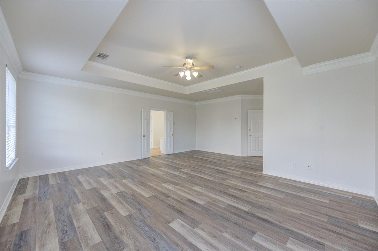 Empty room, Interior, Wood Texture Flooring