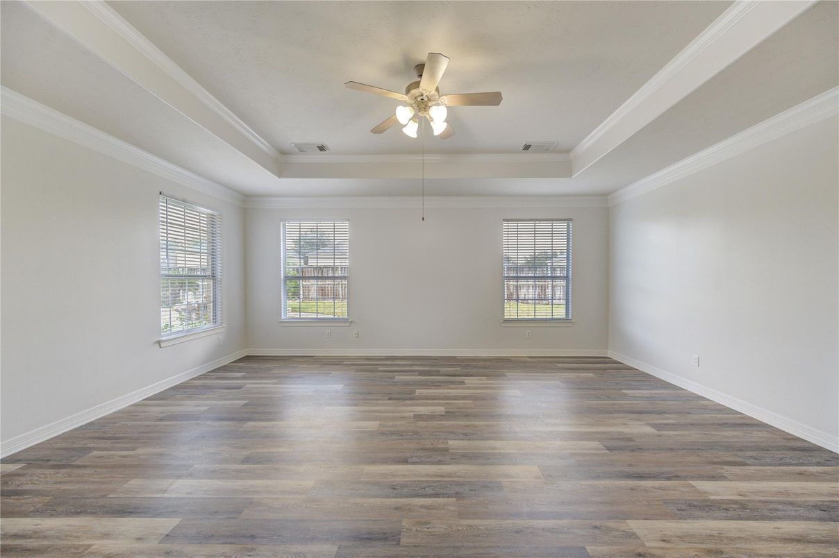 Empty room, Interior, Wood Texture Flooring