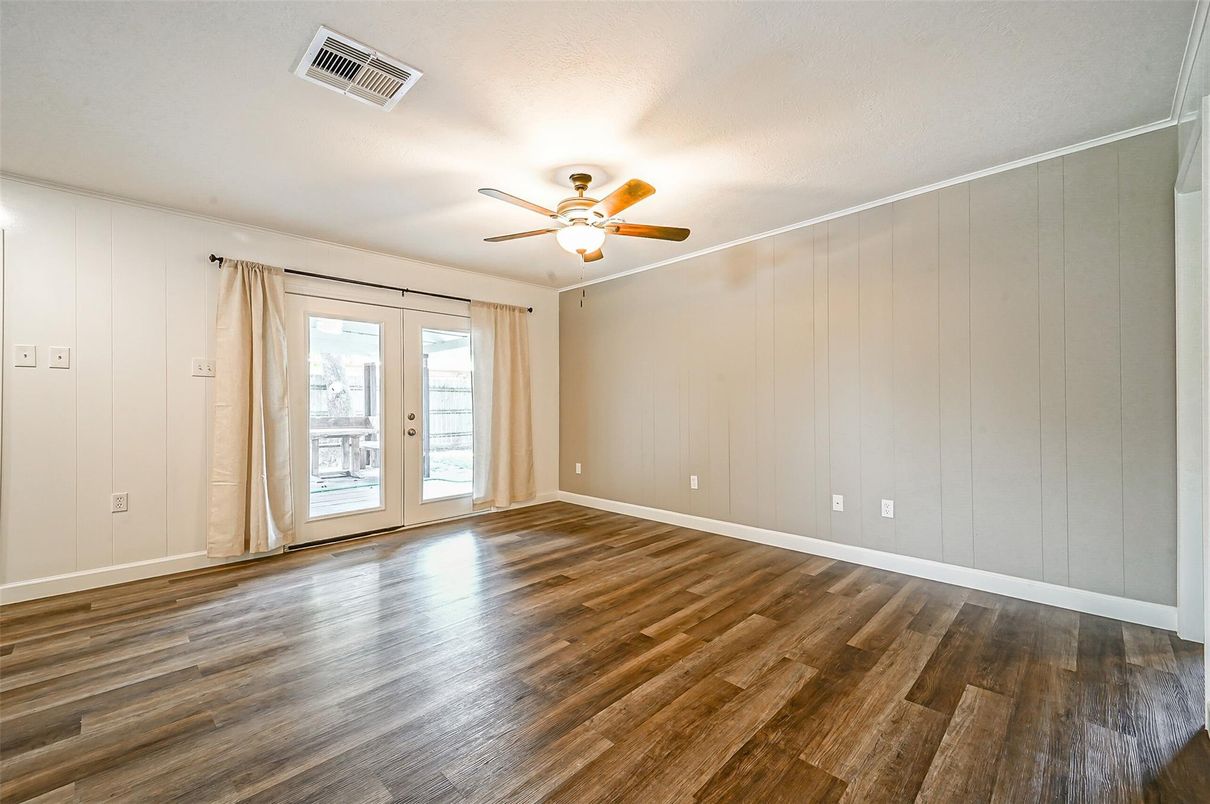 Empty room, Interior, Wood Texture Flooring