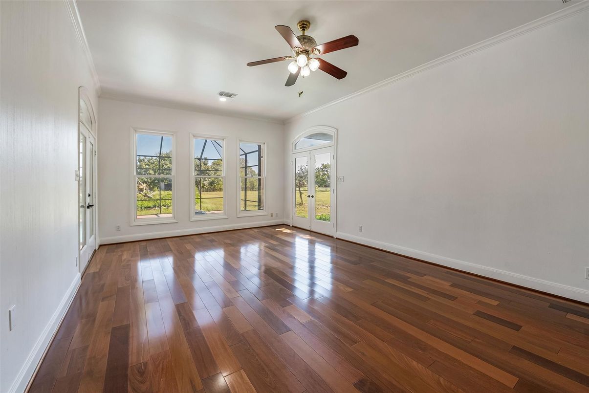 Empty room, Interior, Wood Texture Flooring