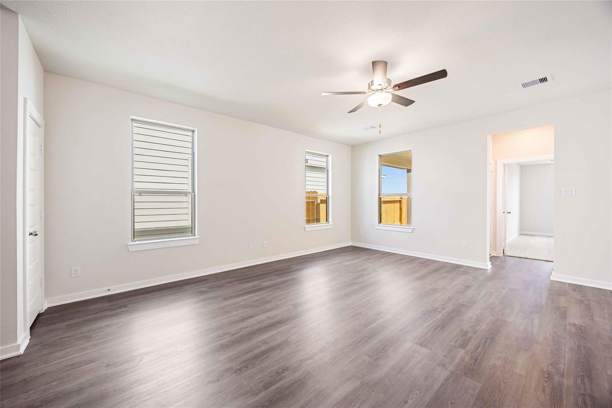 Empty room, Interior, Wood Texture Flooring